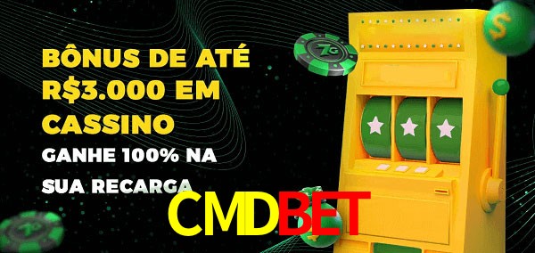 CMDBET melhor bônus de depósito